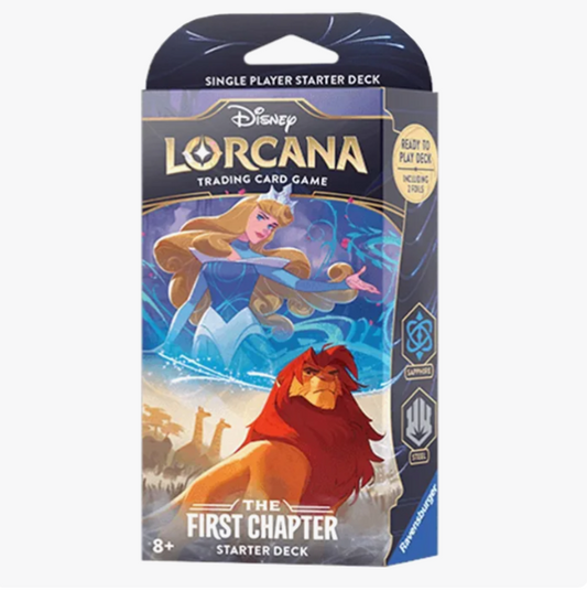 Disney Lorcana: The First Chapter Starter Deck (Sapphire & Steel)