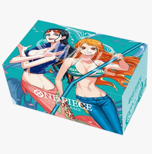 One Piece Card Game: Nami and Robin Storage Box - Bandai Deck Boxes