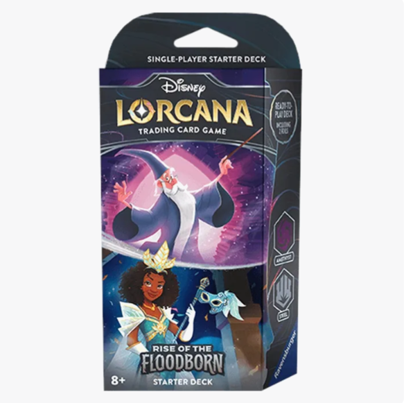 Disney Lorcana: Rise of the Floodborn Starter Deck (Amber & Sapphire)