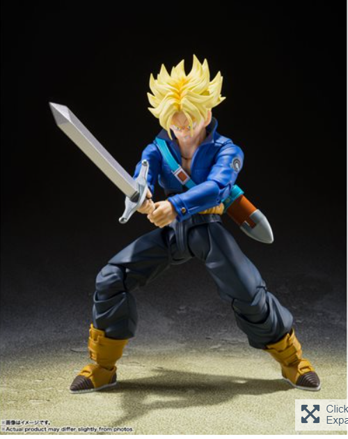 Dragon Ball Z Super Saiyan Trunks The Boy from the Future S.H.Figuarts Action Fi