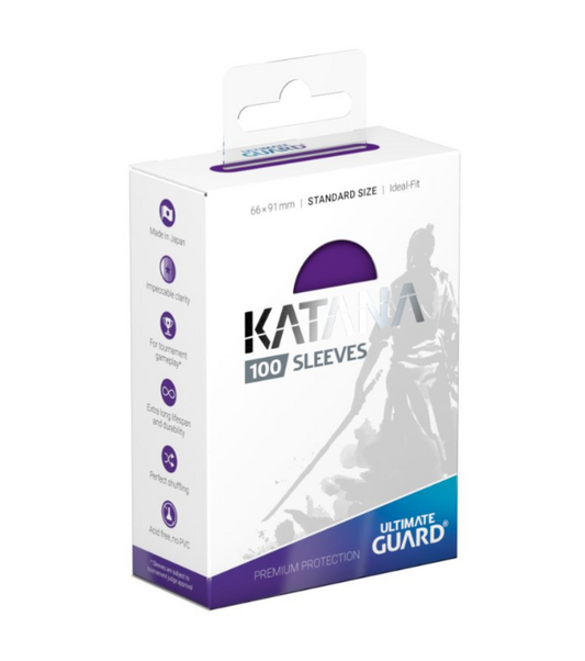 Ultimate Guard Katana Sleeves: Purple - Standard