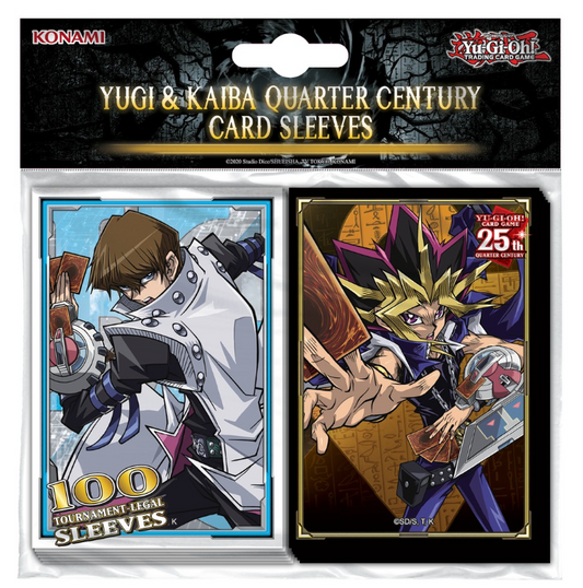 Yu-Gi-Oh! Yugi & Kaiba Quarter Century Card Sleeves