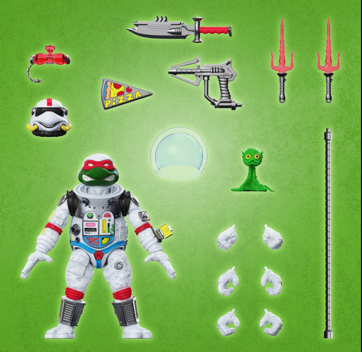 Teenage Mutant Ninja Turtles Ultimates Space Cadet Raphael