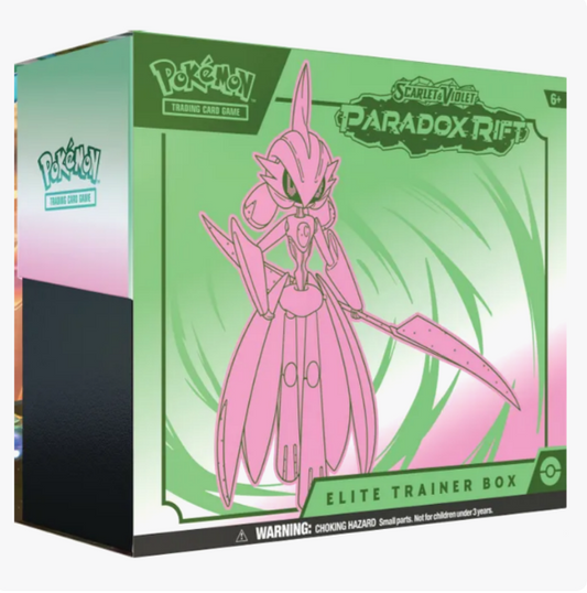 Pokemon: Paradox Rift Elite Trainer Box [Iron Valiant]