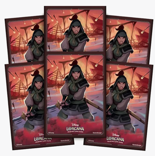 Disney Lorcana Card Sleeves - Mulan (65-Pack) - Ravensburger Card Sleeves (RCS)